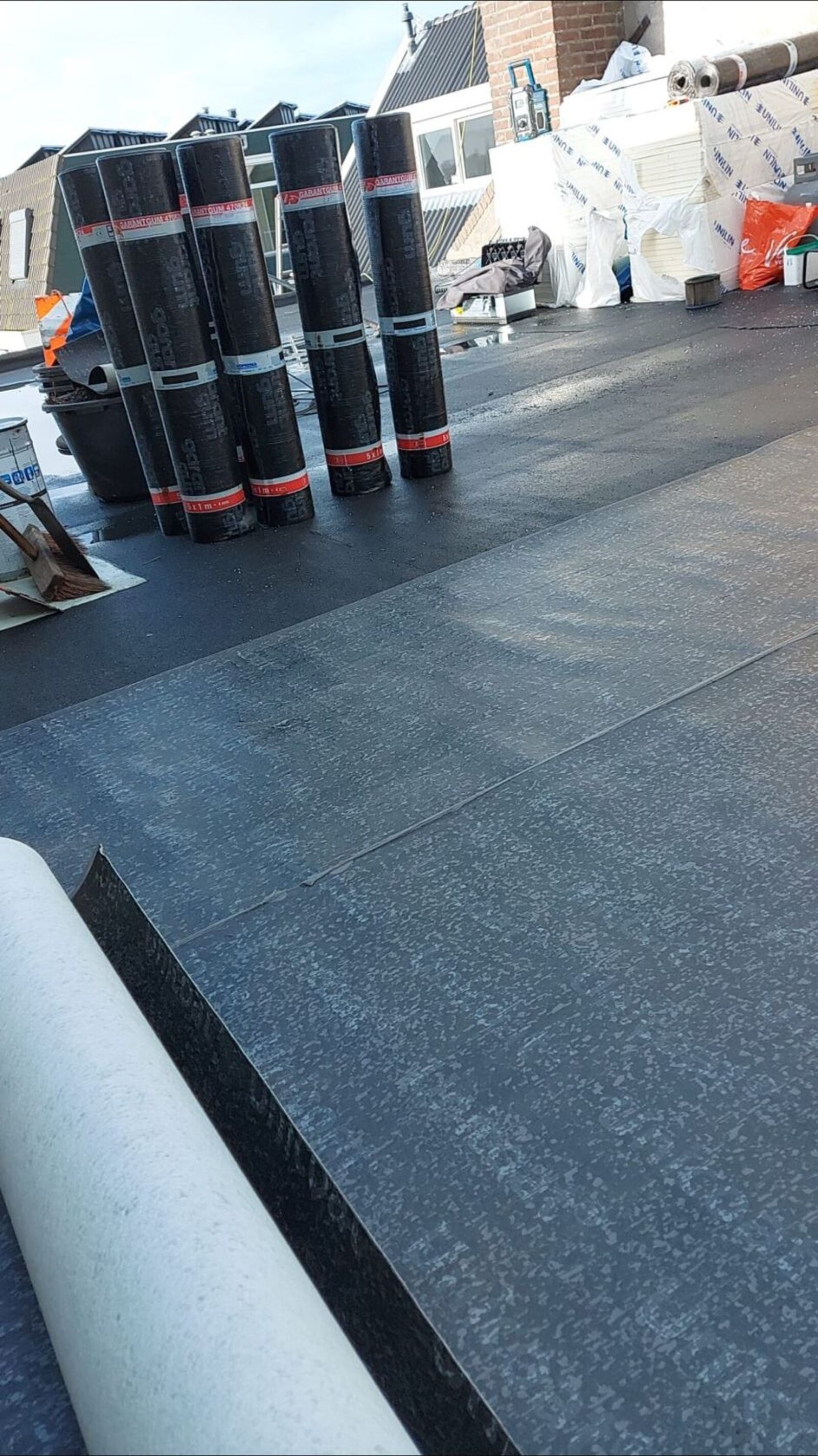 Dakwerken — bitumen en loodwerk