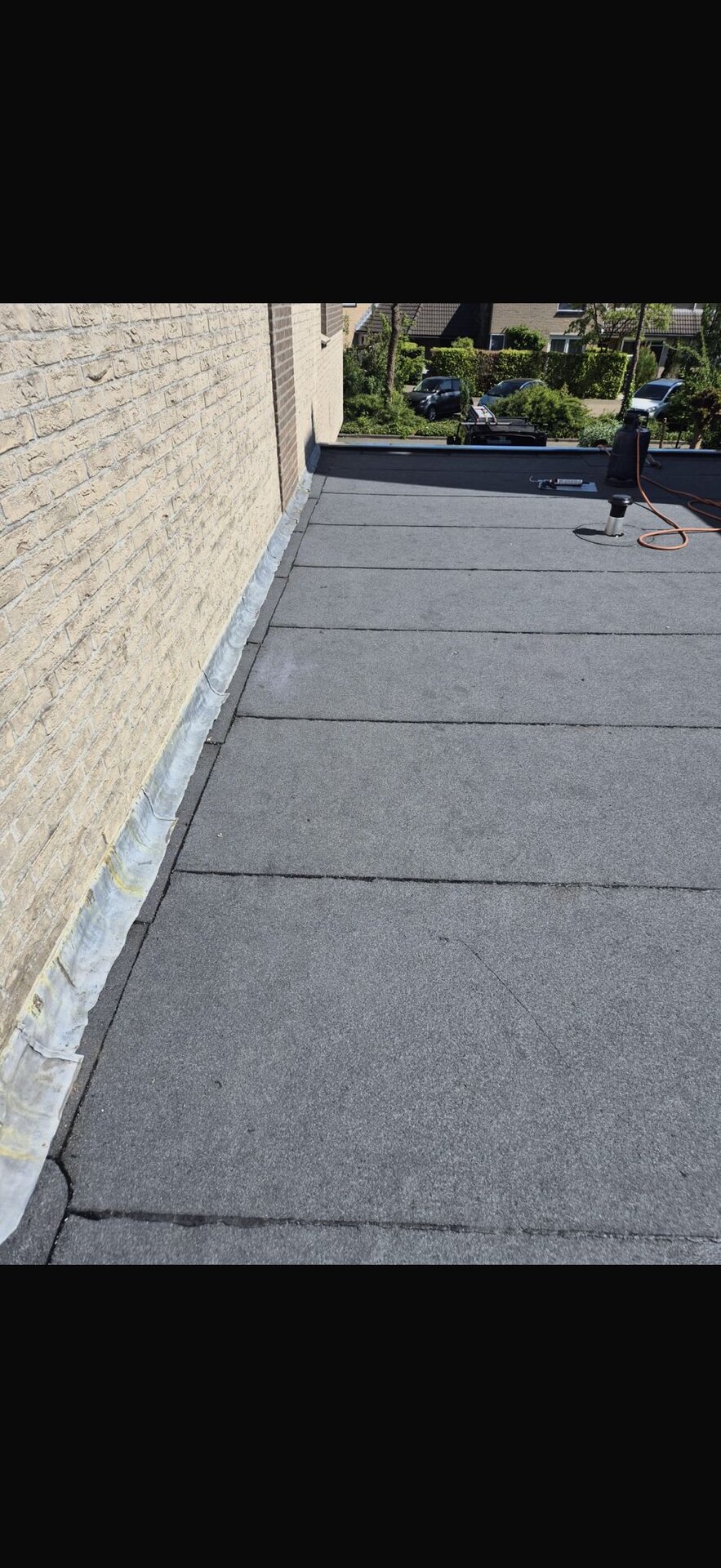Loodwerk plat dak